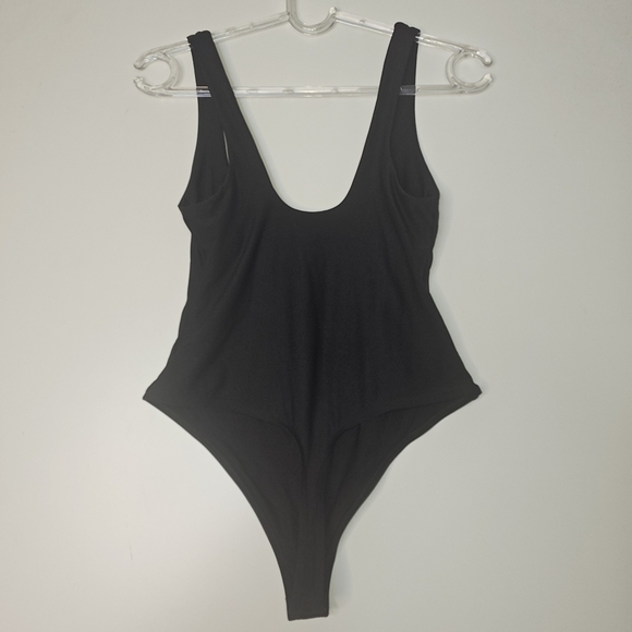 Alix NYC Women's Mott Tank Thong Bodysuit Black Size Small - Picture 3 of 11